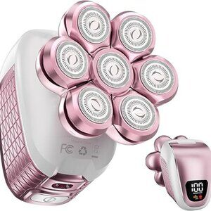 New 5 in 1 Rechargeable Waterproof Electric Razors Wet Dry Hair Remover for Wome